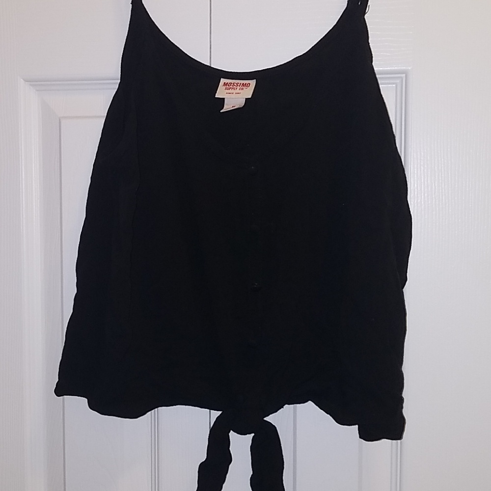 Black Tie Crop top